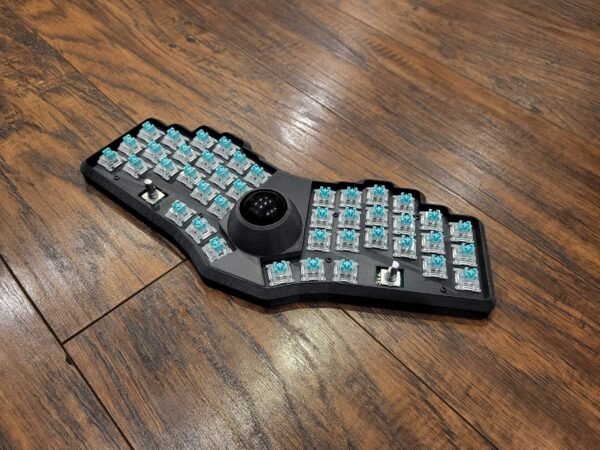 faux fox keyboard 3DP trackball case - V3